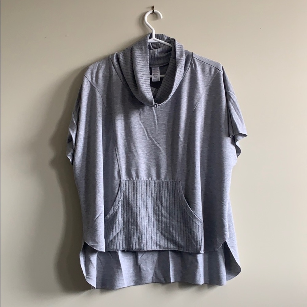 Cowl Neck Batwing Top